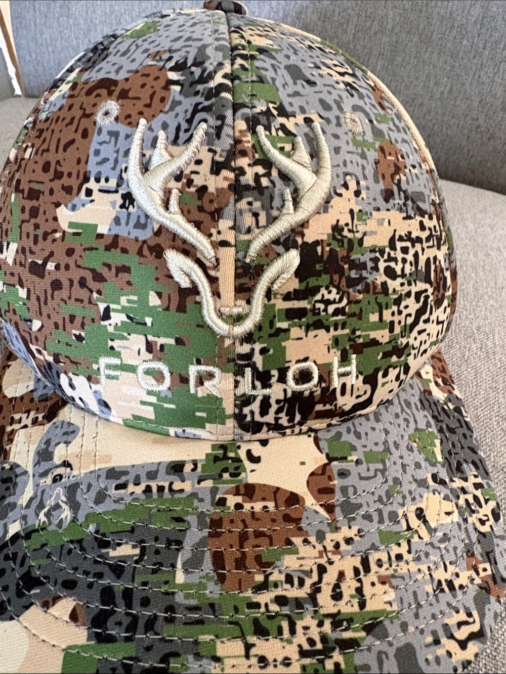 Forloh camouflage snapback hat - Picture 2 of 5
